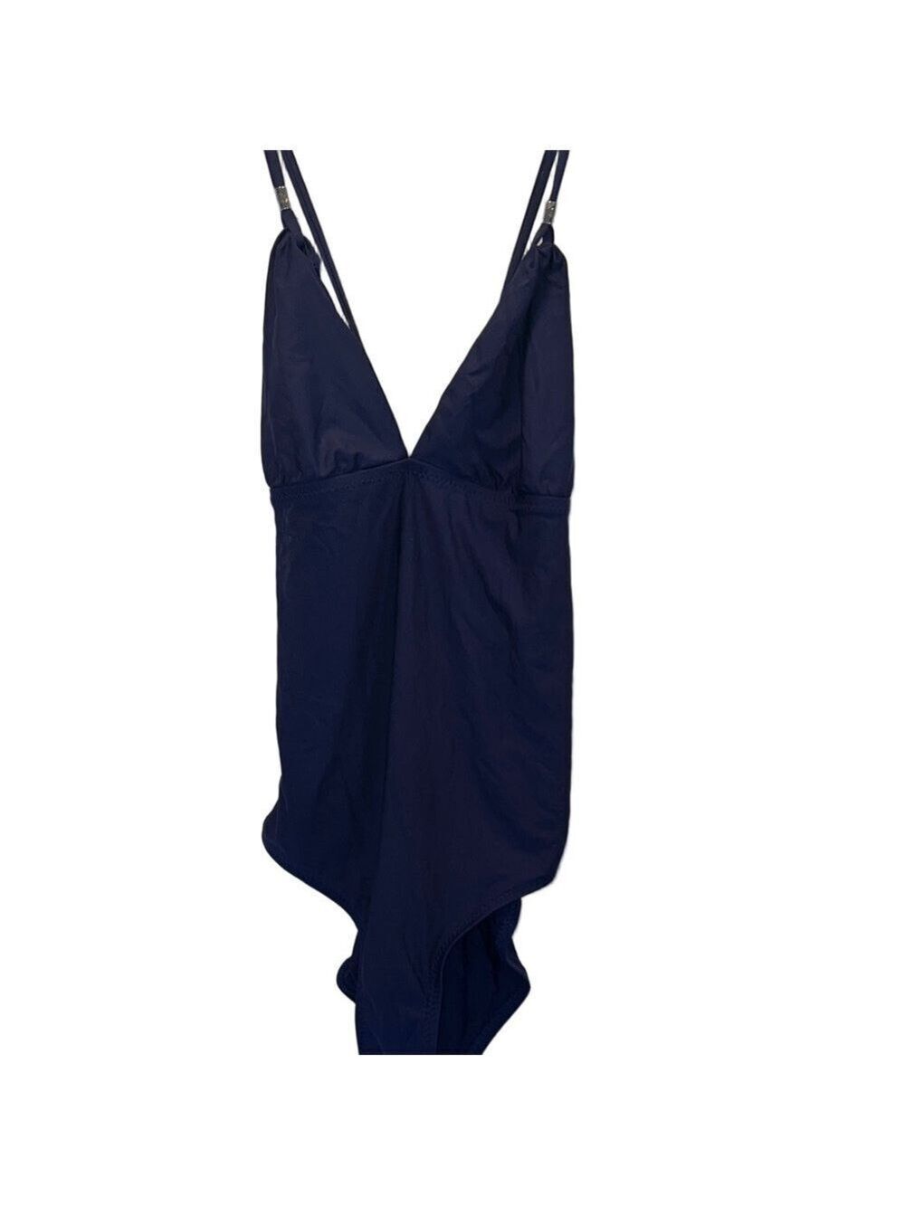 Helen Jon Deep Navy V-Neck Swimsuit